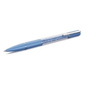 Στυλό Crystalline Ballpoint Pen με κρύσταλλα Recreated™, μπλε, με μπλε λάκα, επιχρωμιωμένο