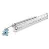 Στυλό Crystalline Teddy, Μπλε, Λακαρισμένο σε Μπλε, Επιχρωμιωμένο