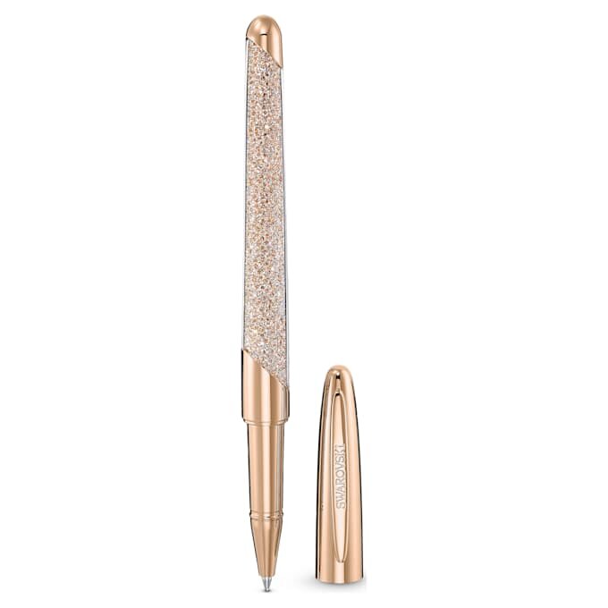 Στυλό Rollerball Crystalline σε απόχρωση ροζ χρυσού, με επιμετάλλωση σε απόχρωση ροζ χρυσού Στυλό Rollerball Crystalline σε απόχρωση ροζ χρυσού, με επιμετάλλωση σε απόχρωση ροζ χρυσού
