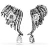 Συλλογή «The Vienna Collection» – Σκουλαρίκια τύπου «Ear Cuff» με μοτίβο φτερού, λευκά, με επίστρωση ρουθηνίου Συλλογή «The Vienna Collection» – Σκουλαρίκια τύπου «Ear Cuff» με μοτίβο φτερού, λευκά, με επίστρωση ρουθηνίου