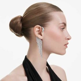 Συλλογή «The Vienna Collection» – Σκουλαρίκια τύπου «Ear Cuffs» Swan, Λευκά, με επίστρωση ρουθηνίου Συλλογή «The Vienna Collection» – Σκουλαρίκια τύπου «Ear Cuffs» Swan, Λευκά, με επίστρωση ρουθηνίου