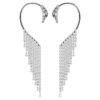 Συλλογή «The Vienna Collection» – Σκουλαρίκια τύπου «Ear Cuffs» Swan, Λευκά, με επίστρωση ρουθηνίου Συλλογή «The Vienna Collection» – Σκουλαρίκια τύπου «Ear Cuffs» Swan, Λευκά, με επίστρωση ρουθηνίου