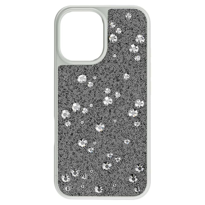 Θήκη για smartphone High με διάσπαρτο σχέδιο, iPhone® 16, ασημί απόχρωση Θήκη για smartphone High με διάσπαρτο σχέδιο, iPhone® 16, ασημί απόχρωση