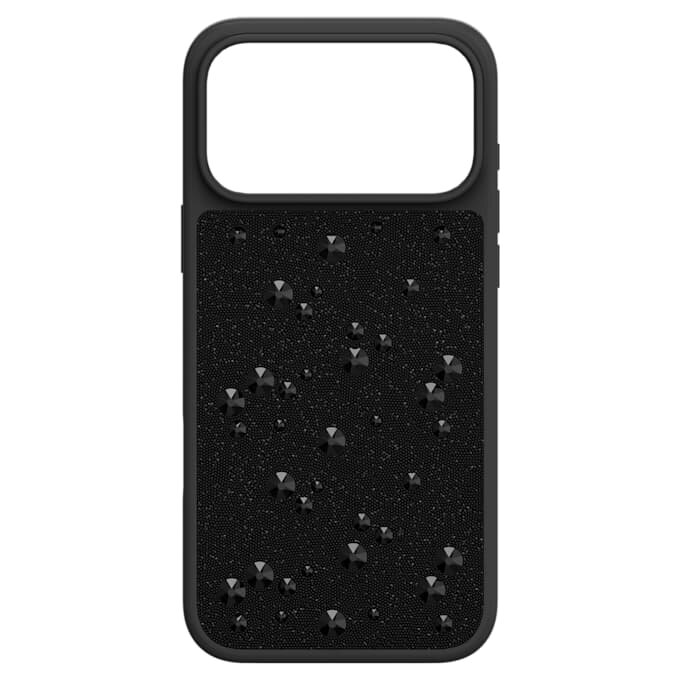 Θήκη για smartphone High με επίπεδη πίσω όψη και κρύσταλλα, iPhone® 17 Pro Max, Μαύρο Θήκη για smartphone High με επίπεδη πίσω όψη και κρύσταλλα, iPhone® 17 Pro Max, Μαύρο