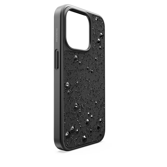 Θήκη για smartphone High με κρύσταλλα στην επίπεδη πίσω πλευρά, iPhone® 15 Pro, Μαύρο Θήκη για smartphone High με κρύσταλλα στην επίπεδη πίσω πλευρά, iPhone® 15 Pro, Μαύρο