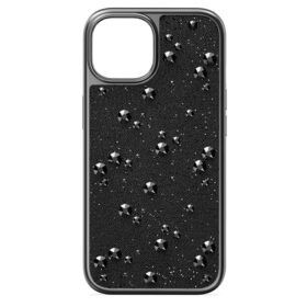 Θήκη για smartphone High με κρύσταλλα στην πίσω πλευρά, iPhone® 15, Μαύρο