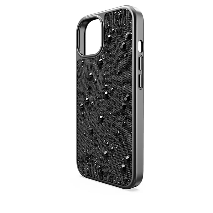 Θήκη για smartphone High με κρύσταλλα στην πίσω πλευρά, iPhone® 15, Μαύρο Θήκη για smartphone High με κρύσταλλα στην πίσω πλευρά, iPhone® 15, Μαύρο