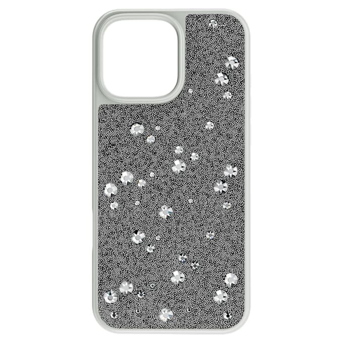 Θήκη για smartphone με διάσπαρτο σχέδιο, iPhone® 16 Pro Max, ασημί απόχρωση Θήκη για smartphone με διάσπαρτο σχέδιο, iPhone® 16 Pro Max, ασημί απόχρωση