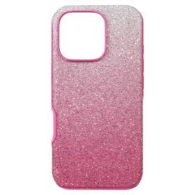 Θήκη για smartphone με έντονη χρωματική διαβάθμιση, iPhone® 16 Pro, ροζ