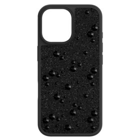 Θήκη για smartphone με κρύσταλλα flat back, iPhone® 17, Μαύρο