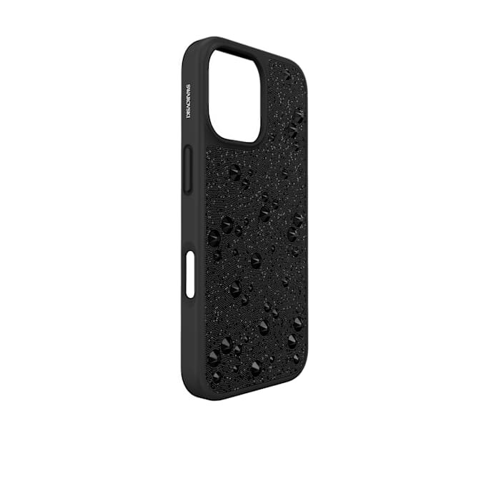 Θήκη για smartphone με κρύσταλλα flat back, iPhone® 17, Μαύρο Θήκη για smartphone με κρύσταλλα flat back, iPhone® 17, Μαύρο