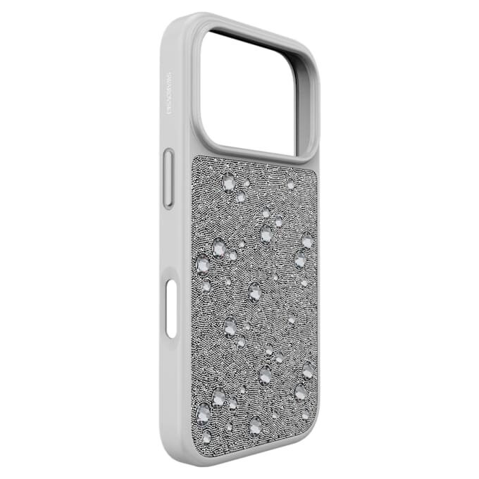 Θήκη για smartphone με κρύσταλλα Flat Back, iPhone® 17 Pro, ασημί απόχρωση Θήκη για smartphone με κρύσταλλα Flat Back, iPhone® 17 Pro, ασημί απόχρωση