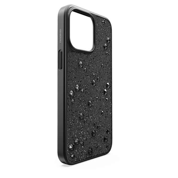 Θήκη για smartphone με κρύσταλλα στην πίσω πλευρά, iPhone® 15 Pro Max, Μαύρο Θήκη για smartphone με κρύσταλλα στην πίσω πλευρά, iPhone® 15 Pro Max, Μαύρο