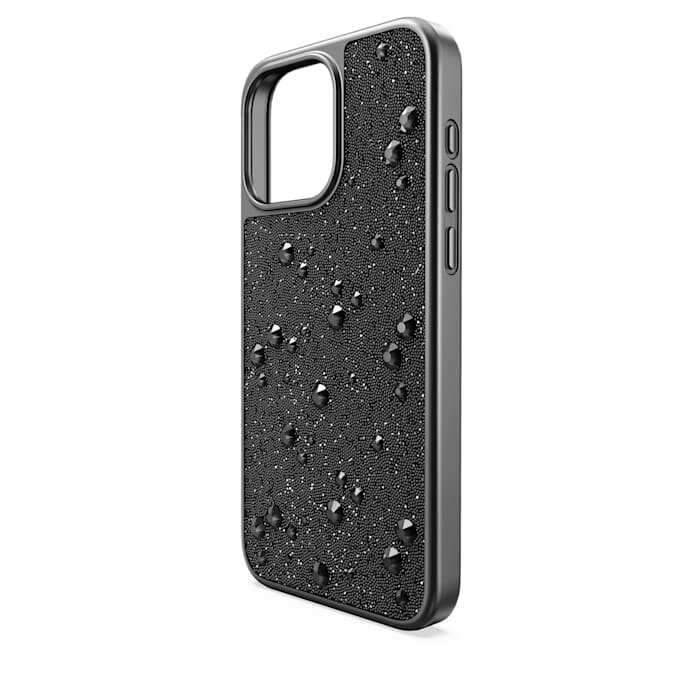 Θήκη για smartphone με κρύσταλλα στην πίσω πλευρά, iPhone® 15 Pro Max, Μαύρο Θήκη για smartphone με κρύσταλλα στην πίσω πλευρά, iPhone® 15 Pro Max, Μαύρο