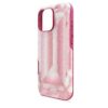 Θήκη για smartphone με μοτίβο κρυστάλλων, iPhone® 16 Pro Max, ροζ