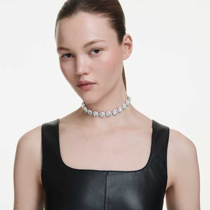 Una Angelic Choker Λευκό, με επίστρωση ροδίου Una Angelic Choker Λευκό, με επίστρωση ροδίου