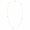 Una Angelic Strandage Crystal Pearl, στρογγυλή κοπή, λευκό, επιχρυσωμένο Una Angelic Strandage Crystal Pearl, στρογγυλή κοπή, λευκό, επιχρυσωμένο