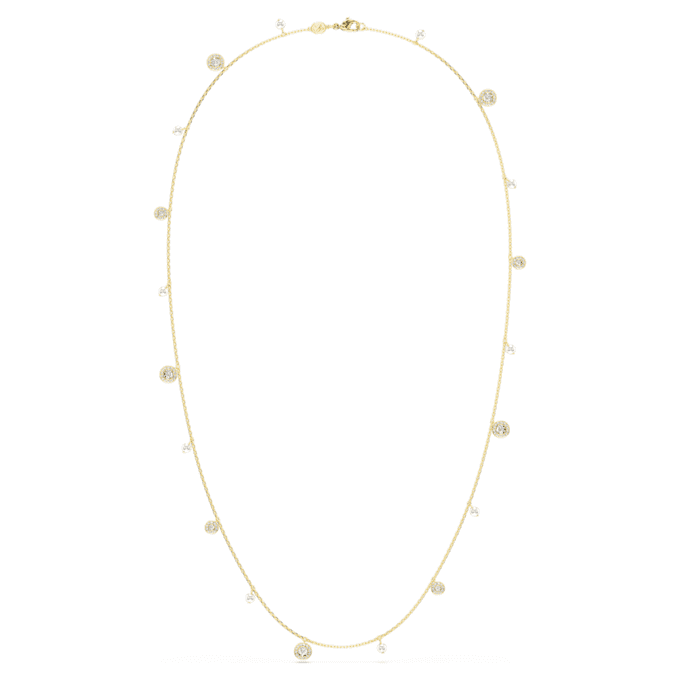 Una Angelic Strandage Crystal Pearl, στρογγυλή κοπή, λευκό, επιχρυσωμένο Una Angelic Strandage Crystal Pearl, στρογγυλή κοπή, λευκό, επιχρυσωμένο
