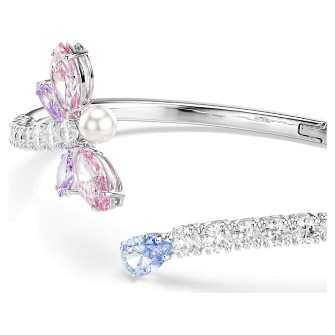 Βραχιόλι Ariana Grande X Swarovski με μικτά κοψίματα, λιβελλούλα, πολύχρωμο, επιροδιωμένο Βραχιόλι Ariana Grande X Swarovski με μικτά κοψίματα, λιβελλούλα, πολύχρωμο, επιροδιωμένο