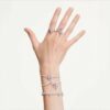 Βραχιόλι Ariana Grande X Swarovski με μικτά κοψίματα, λιβελλούλα, πολύχρωμο, επιροδιωμένο Βραχιόλι Ariana Grande X Swarovski με μικτά κοψίματα, λιβελλούλα, πολύχρωμο, επιροδιωμένο