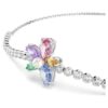 Βραχιόλι Ariana Grande X Swarovski με μικτή κοπή, λουλούδι, πολύχρωμο, επιροδιωμένο Βραχιόλι Ariana Grande X Swarovski με μικτή κοπή, λουλούδι, πολύχρωμο, επιροδιωμένο