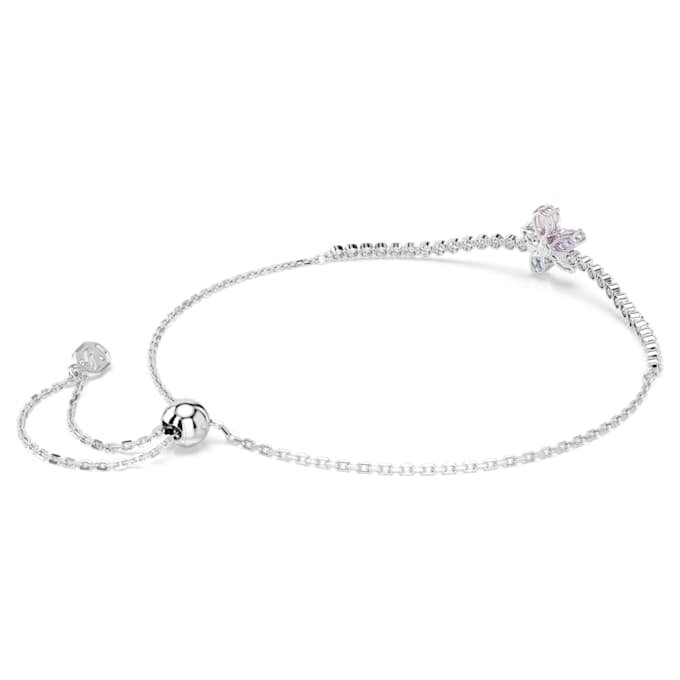 Βραχιόλι Ariana Grande X Swarovski με μικτή κοπή, λουλούδι, πολύχρωμο, επιροδιωμένο Βραχιόλι Ariana Grande X Swarovski με μικτή κοπή, λουλούδι, πολύχρωμο, επιροδιωμένο