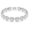 Βραχιόλια Ariana Grande X Swarovski με μικτή κοπή, καρδιά, λευκό, επιροδιωμένο Βραχιόλια Ariana Grande X Swarovski με μικτή κοπή, καρδιά, λευκό, επιροδιωμένο